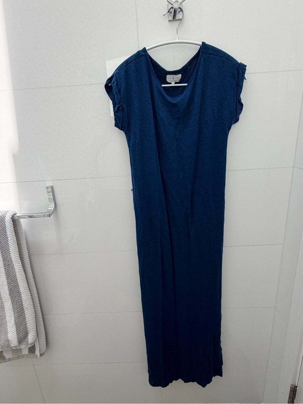 Women's Navy Blue Maxi Dress